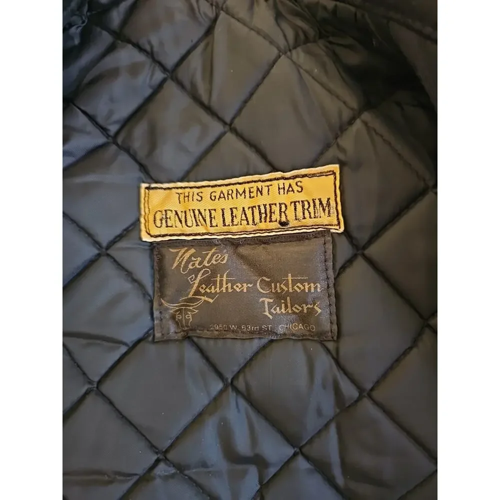 Vintage 1960s Chicago Police Department Raeford Jacket Coat Dark Blue Sz 16
